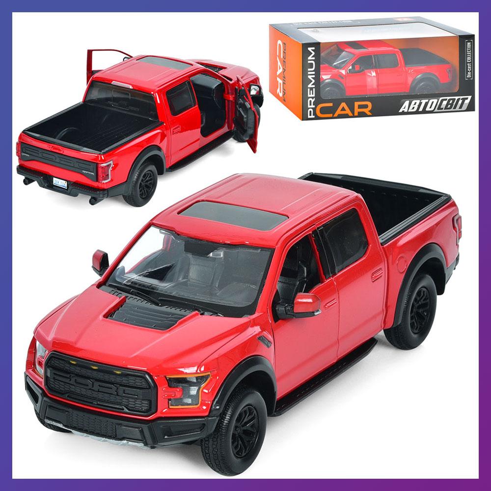 Дитяча машинка металева Автосвіт AP-1947 Ford F150 Raptor 1:24, фото 1