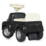 Дитяча каталка толокар Chevrolet M 5000-2 Чорний, фото 4