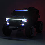 Дитячий 2-місний електромобіль на акумуляторі Джип M 5075 з пультом радіокерування для дітей 3-8 років Червоний, фото 5