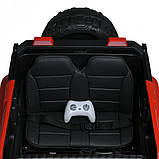 Дитячий 2-місний електромобіль на акумуляторі Джип M 5075 з пультом радіокерування для дітей 3-8 років Червоний, фото 6