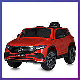 Дитячий електромобіль на акумуляторі Mercedes EQA250 M 5027 з пультом р/у для дітей 3-8 років Червоний, фото 2