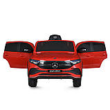 Дитячий електромобіль на акумуляторі Mercedes EQA250 M 5027 з пультом р/у для дітей 3-8 років Червоний, фото 4