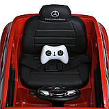 Дитячий електромобіль на акумуляторі Mercedes EQA250 M 5027 з пультом р/у для дітей 3-8 років Червоний, фото 10