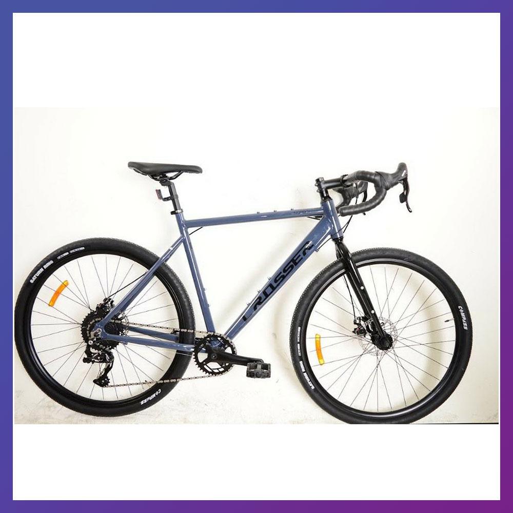 Велосипед гірський двоколісний на алюмінієвій рамі Crosser Gravel NORD Pro 28" рама 21" Сірий глянець