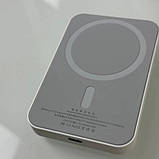Зовнішній акумулятор бездротовий павербанк  Powerbank MagSafe Battery Pack 5000mAh, фото 4