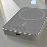 Зовнішній акумулятор бездротовий павербанк Powerbank MagSafe Battery Pack 10000mAh, фото 5