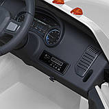 Дитячий електромобіль пікап із кузовом Dodge Ram M 5766 з пультом радіокерування для дітей 3-8 років Білий, фото 9