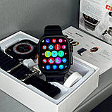 Розумний смарт-годинник Smart Watch C800 ULTRA 2 bluetooth крокоміром пульсометром тонометром лічильник калорій Оранж, фото 2