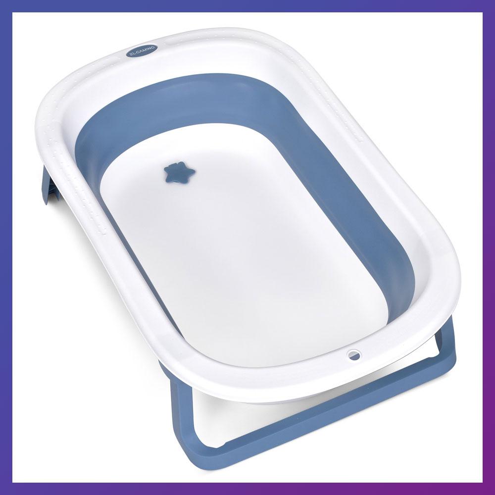 Дитяча ванна складана на ніжках El Camino ME 1152 BASIC Синій, фото 1