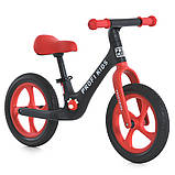 Дитячий біговел велобіг на нейлоновій рамі 12 дюймів PROFI KIDS MBB 1009-1 Чорний, фото 2