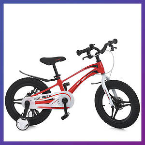 Велосипед дитячий двоколісний Profi MB 1681G 16" зріст 100-120 см вік 4 до 7 років Червоний