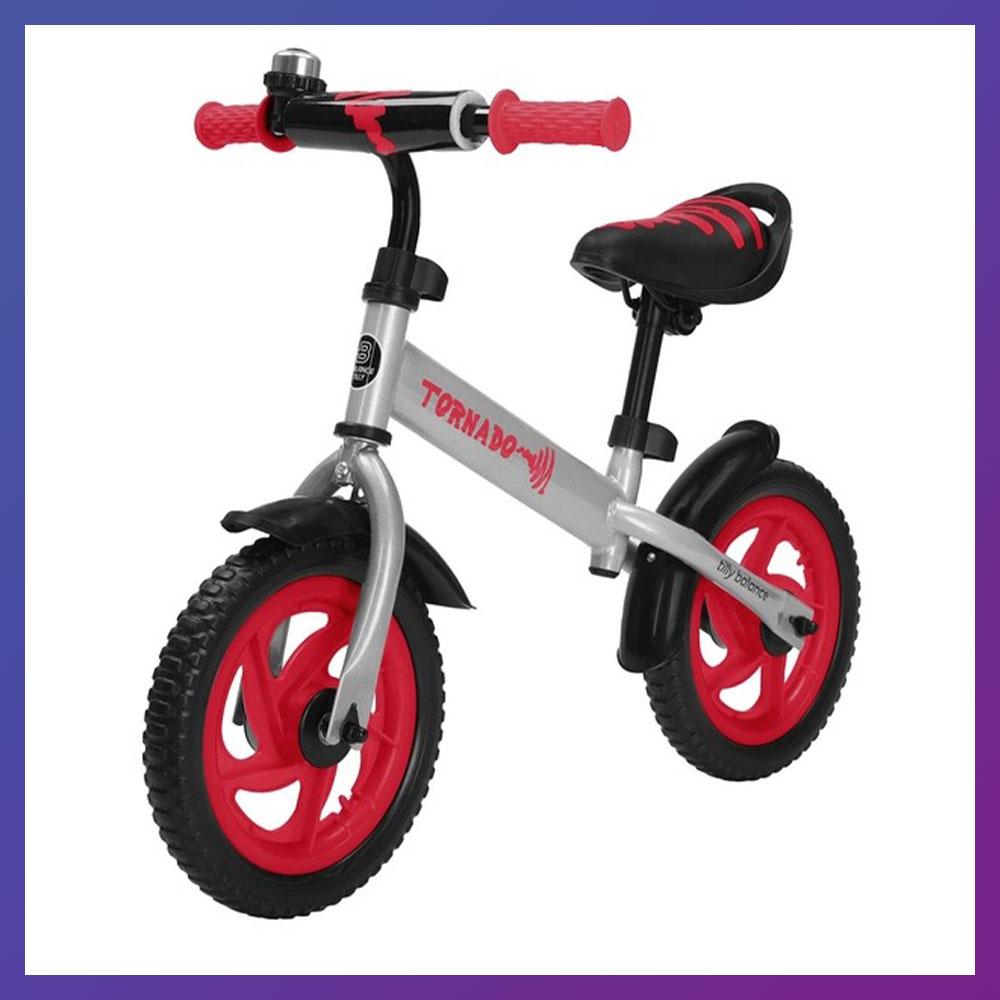 Дитячий біговел велобіг на EVA колесах 12 дюймів BALANCE TILLY 12 Tornado T-21255 Червоний, фото 1
