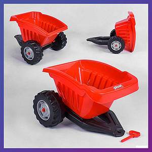 Причіп до педальних тракторів Pilsan 07-317 Червоний