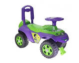 Дитяча каталка-толокар Автошка Doloni 0141/02 Фіолетовий, фото 2