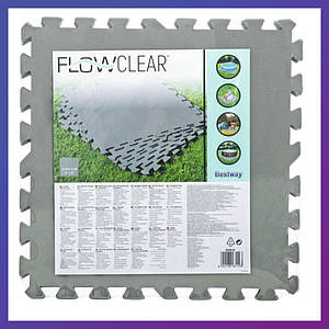 Килимок пазл для басейну Bestway 58639 50х50 см 9 шт.