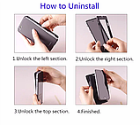 3D Чохол 360° Xiaomi Redmi 4x протиударний + СТЕКЛО У ПОДАРУНОК. Чохол сяоми редми 4х, фото 4