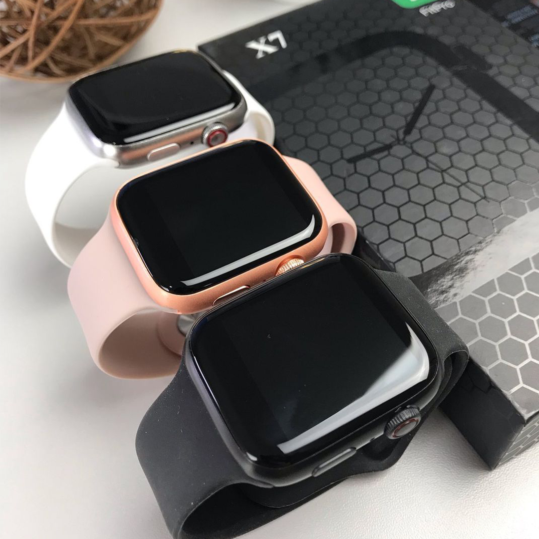 Смарт годинник Фітнес-браслет-трекер X7 із сенсорним IPS-екраном. Браслет здоров'я пульсометр, фото 1