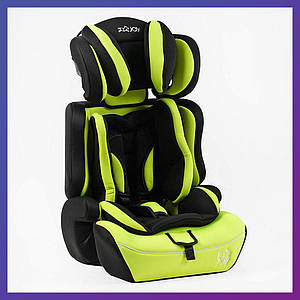 Дитяче автокрісло від 9 місяців до 12 років група 1-2-3 (9-36 кг) Joy TK-7485 Салатовий