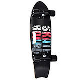 Дитячий скейтборд iTrike MS 3390 дошка 71 см колеса PU зі світлом діаметр 7 см, фото 4
