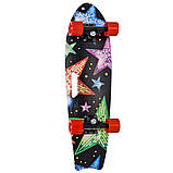 Дитячий скейтборд iTrike MS 3390 дошка 71 см колеса PU зі світлом діаметр 7 см, фото 10
