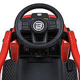 Дитяча каталка-толокар Bambi M 5805 з батьківською ручкою 2 в 1 Червоний, фото 3
