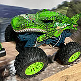 Дитяча машинка на радіокеруванні Джип 333-19101 джип динозавр гумові колеса 44 см 1:10, фото 6