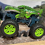 Дитяча машинка на радіокеруванні Джип 333-19101 джип динозавр гумові колеса 44 см 1:10, фото 7