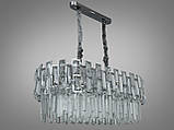 Сучасна овальна кришталева люстра 830/800x350CH, фото 3