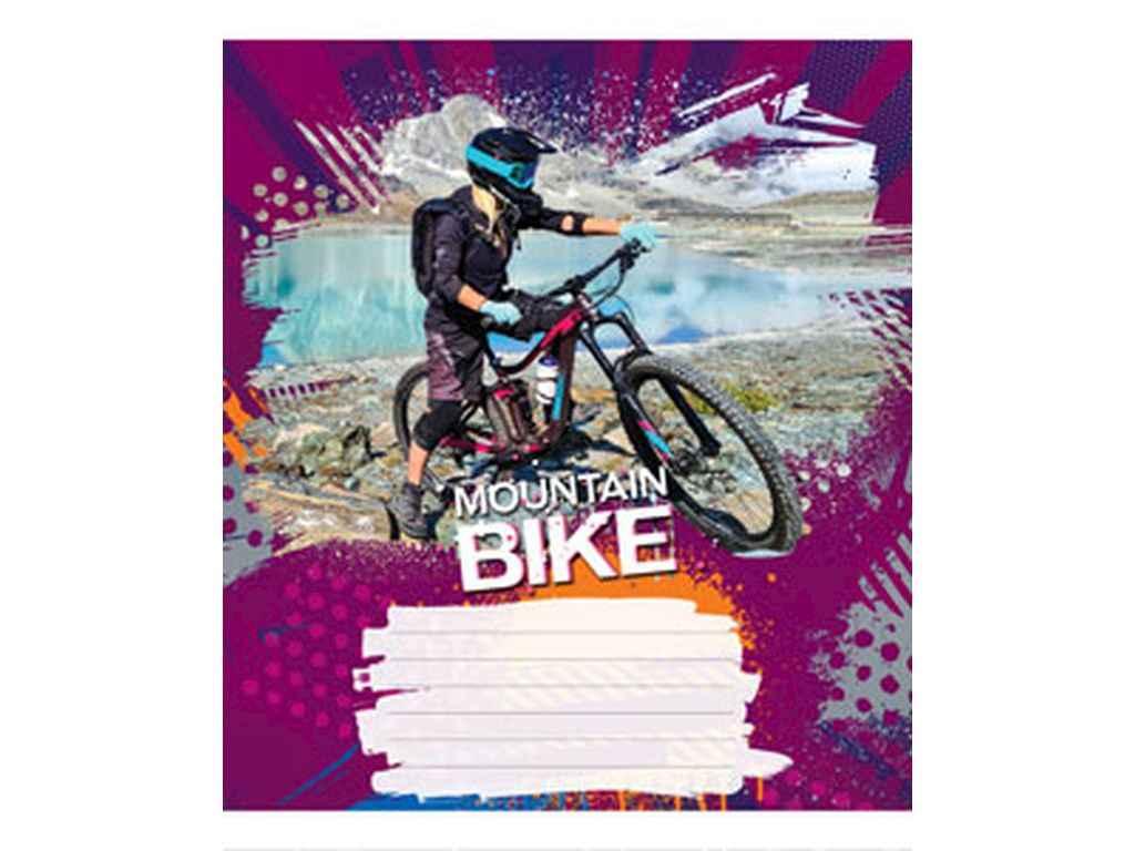 Зошит в клітинку 12арк. 20шт/уп арт.3528к Велосипеди ТМ МРІЇ ЗБУВАЮТЬСЯ FG