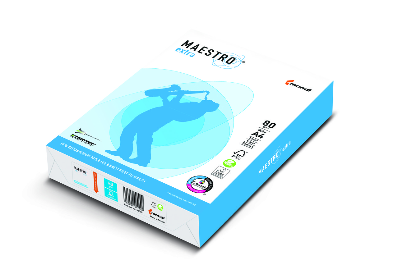 Папір офісний А4 Maestro Extra 500 арк, фото 1