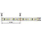 Світлодіодна стрічка BIOM Professional BPS-G3-24-2835-120-WW-20 теплий білий, негерметична, 1 м, фото 3