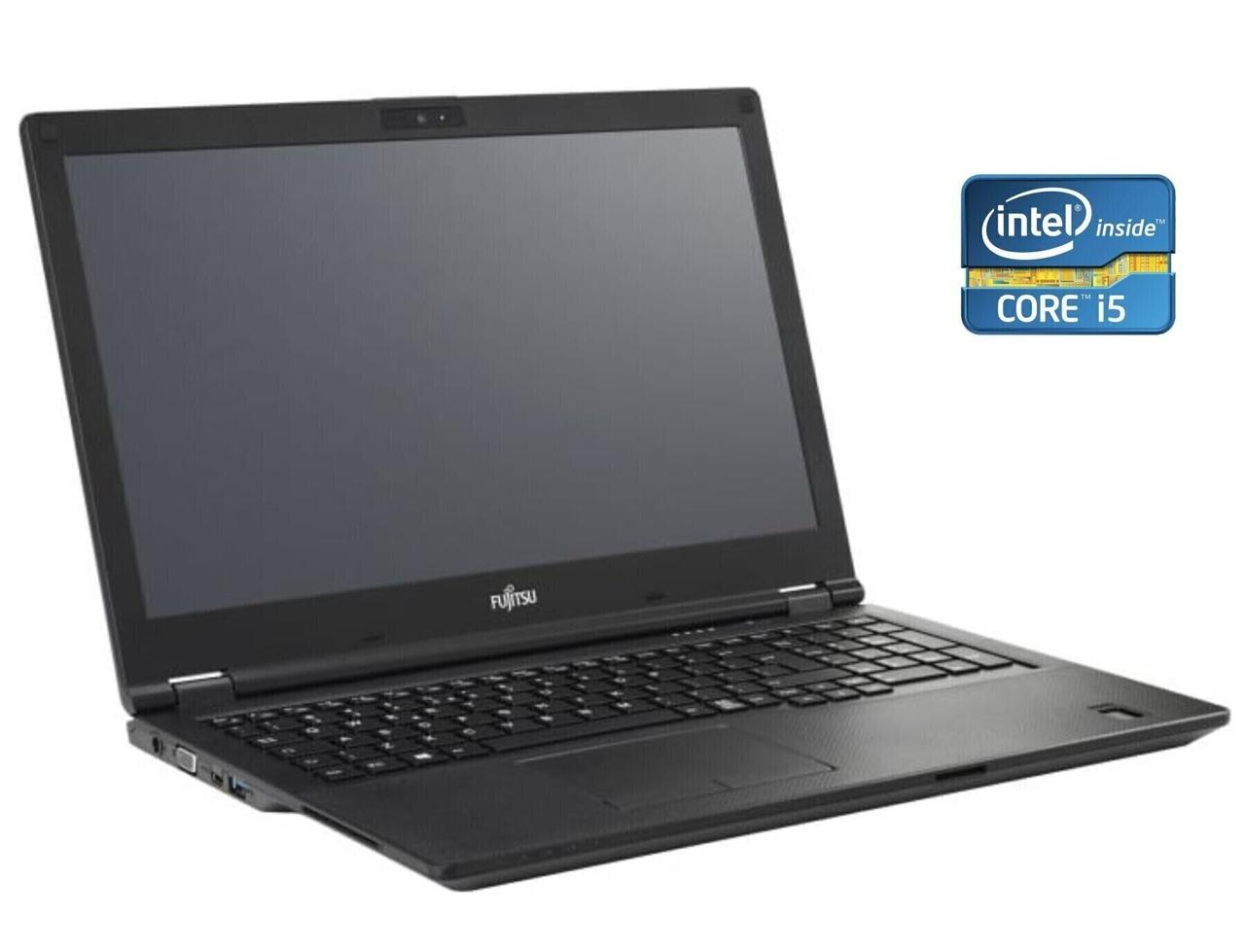 Ноутбук Fujitsu LifeBook E558/ 15.6" (1920x1080)/ Core i5-7200U/ 8 GB RAM/ 240 GB SSD/ HD 620