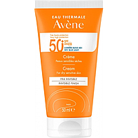 Авен Крем сонцезахисний SPF 50 для сухої та чутливої шкіри Avene Crème very high protection spf 50+ 50 мл