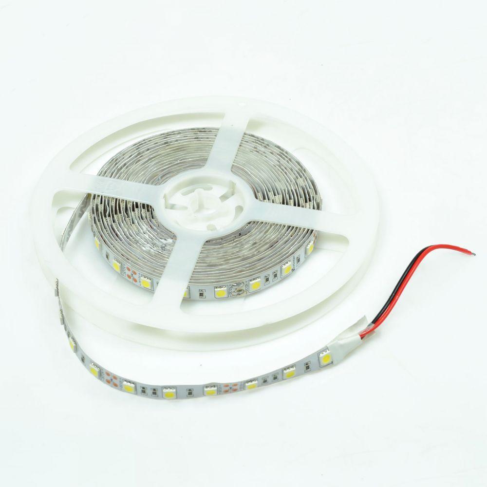Світлодіодна стрічка Venom SMD 5050 60 д.м. негерметична (IP33) Premium нейтрально-біла (VP-5050120600-NW), фото 1