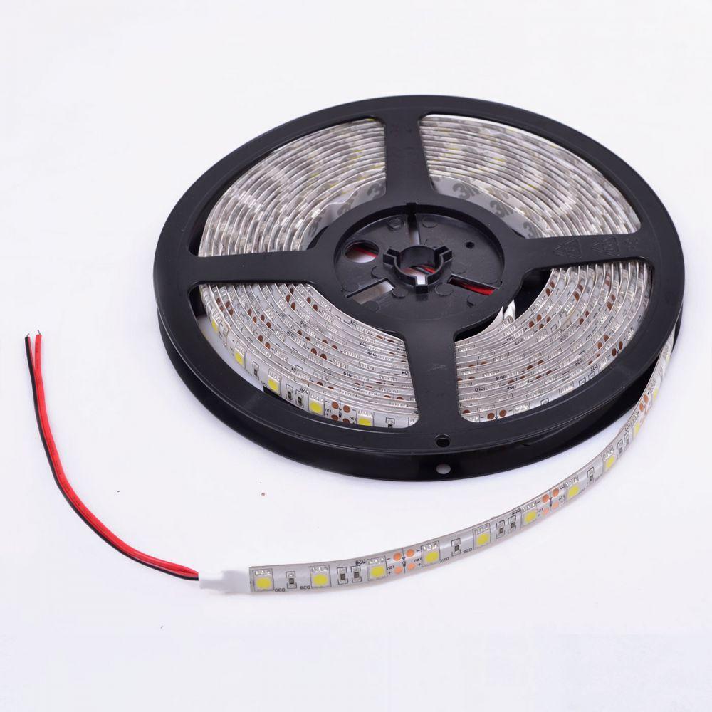 Світлодіодна стрічка Venom SMD 5050 60 д.м. герметична (IP65) Premium біла (VP-5050120601-W) Білий, фото 1