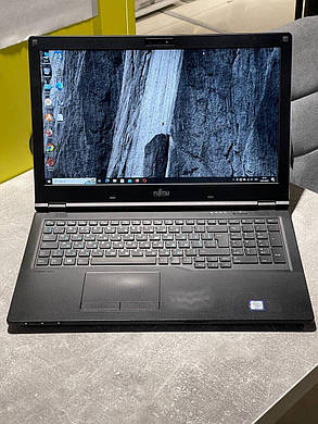 Б/в Ноутбук Fujitsu LifeBook E558 15.6" 1920x1080| Core i5-7200U| 8 GB RAM| 240 GB SSD| HD 620, фото 1