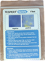 Тест-смужки для води Tespert: бактерії 1 шт./пач. Англія
