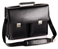 Елегантний діловий портфель Fouquet NBC-1001B чорний DS