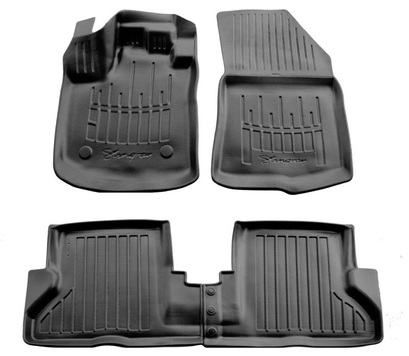 Килимки Stingray 3D (4 шт) для Renault Dokker 2013-2022 рр, фото 1