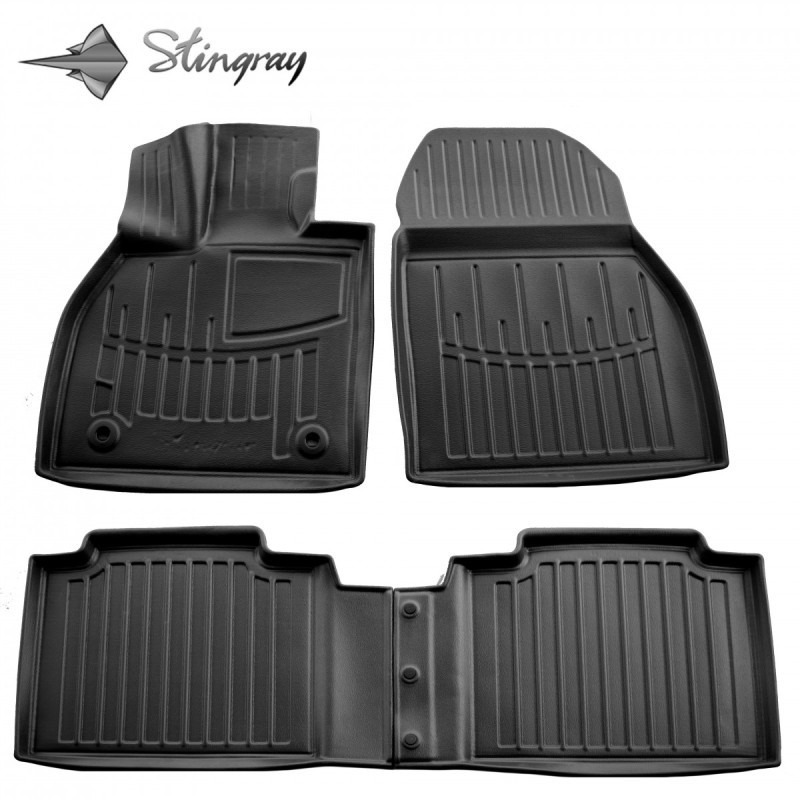 Килимки Stingray 3D (4 шт, поліуретан) для Toyota bZ4X, фото 1