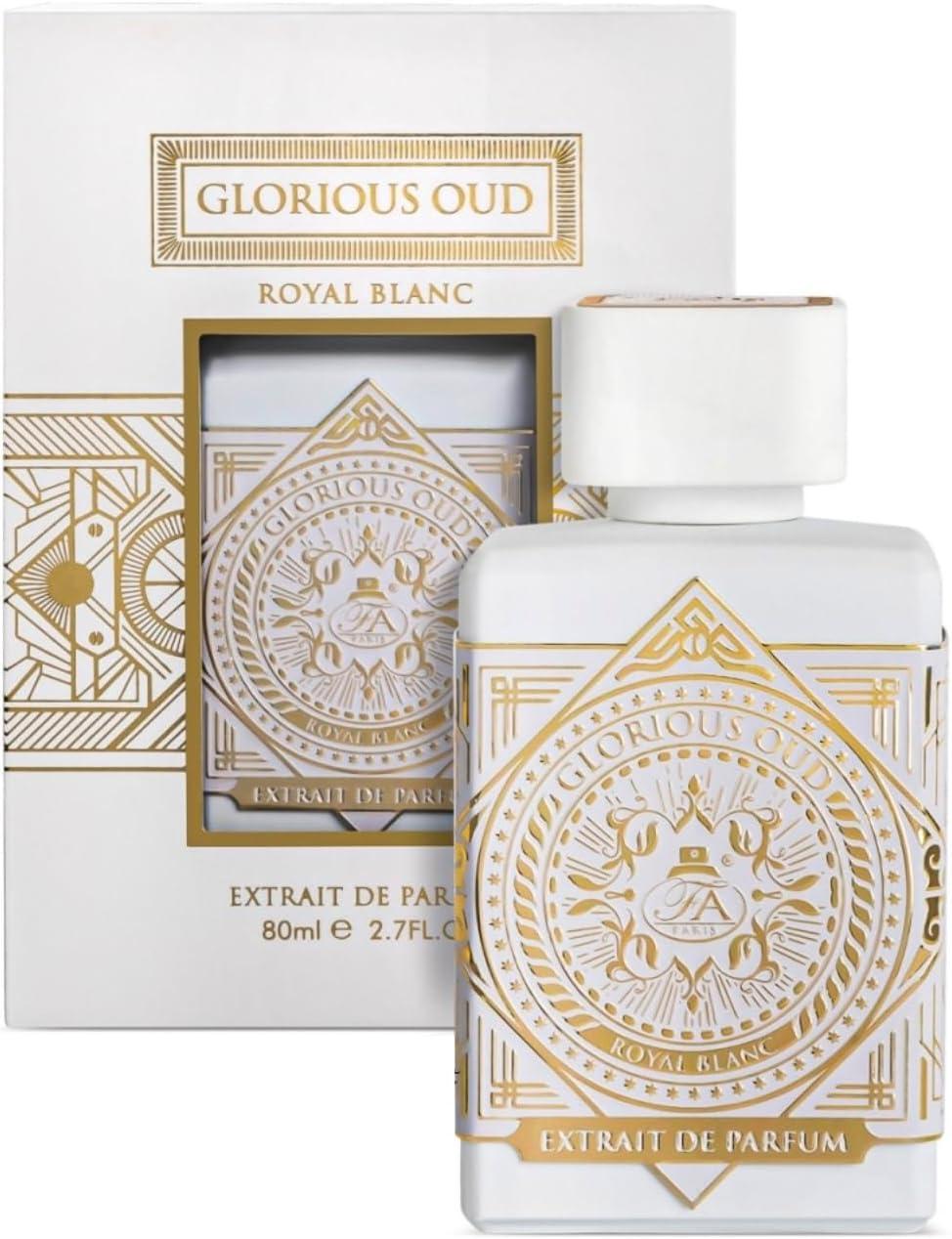Fragrance World Glorious Oud Royal Blanc Extrait De Parfum Парфумована вода унісекс, 80 мл