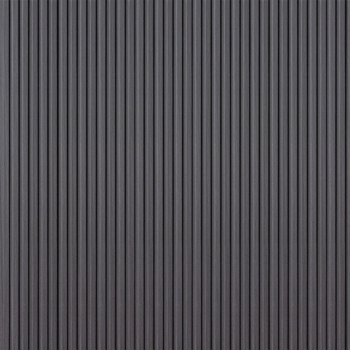 Декоративна рейка WPC стінова графіт 3000*150*9мм (D) SW-00001871