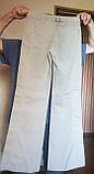 Жіночі молодіжні штани з вельвету молочного кольору з хлястиком на спинці 36 38 Solar, фото 7