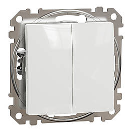 SDD111105 Двоклавішний вимикач Білий Sedna Design Schneider Electric