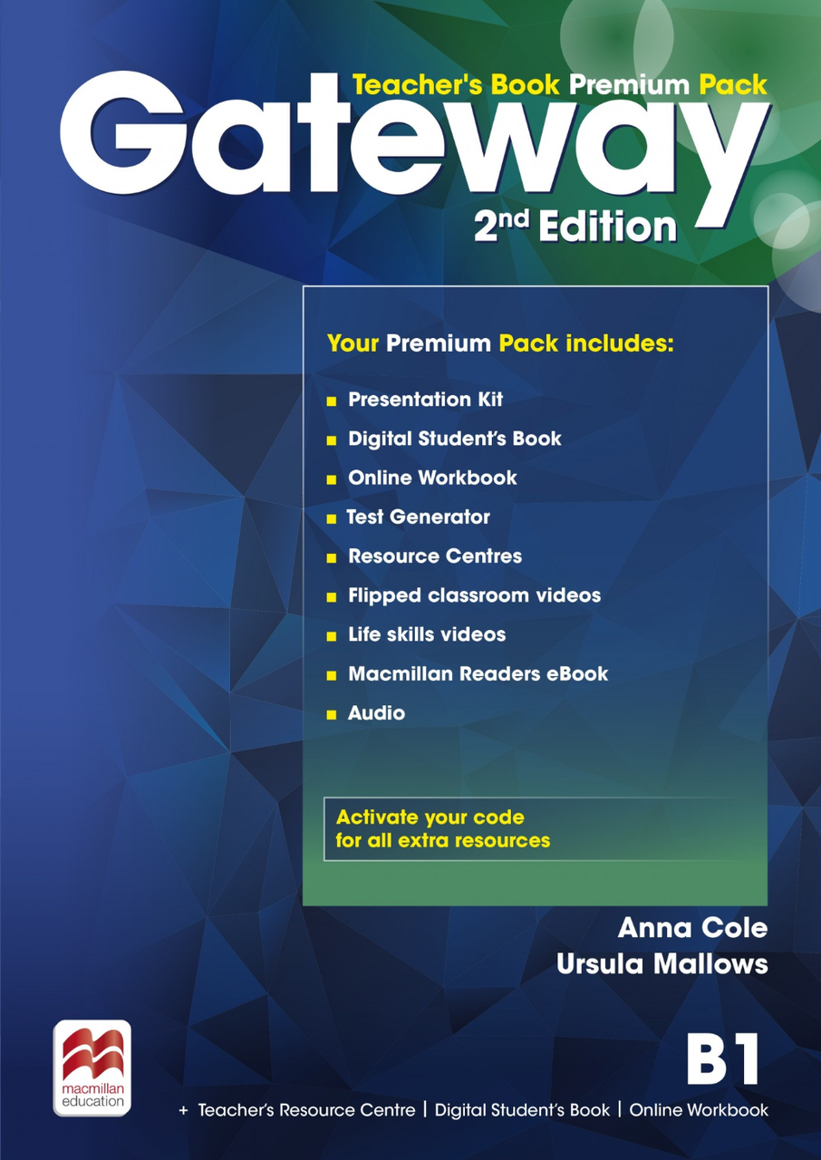 Книга для вчителя Gateway B1 (Second Edition) teacher's Book Premium Pack