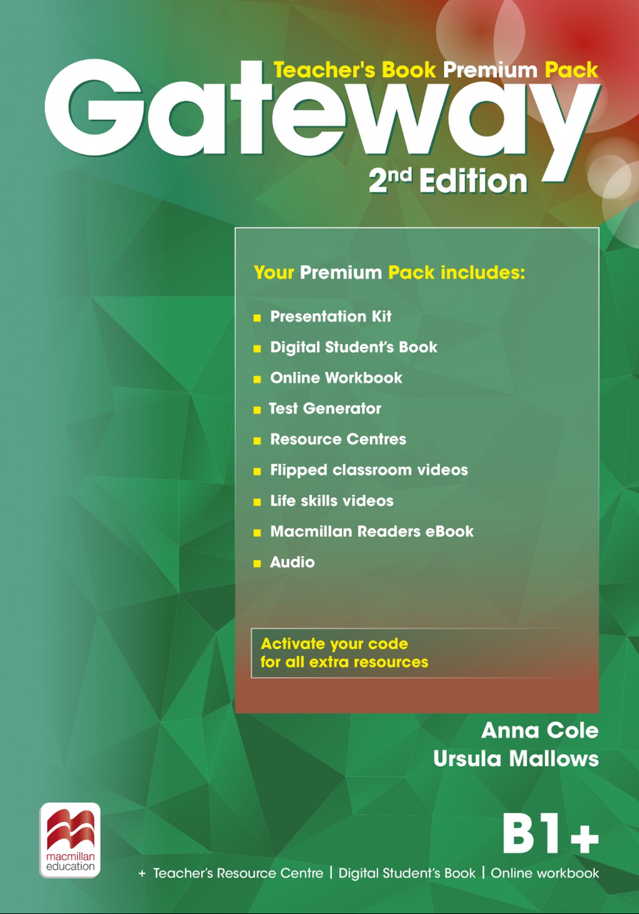 Книга для вчителя Gateway B1+ (Second Edition) teacher's Book Premium Pack