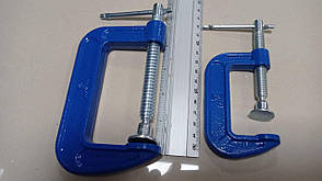 Струбцина тип "G", 75мм СТАНДАРТ GC1303, фото 3