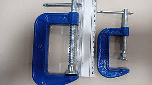 Струбцина тип "G", 75мм СТАНДАРТ GC1303, фото 1