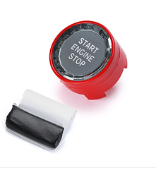 Кнопка Start Stop Crystal для BMW F30 F10 F34 F15 F25 F48 Кнопка запуску двигуна БМВ чорна кришталева