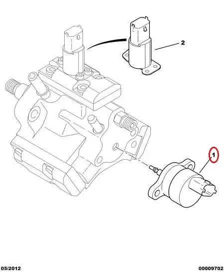 Редукційний клапан ПНВТ Fiat Ducato 244, Peugeot Boxer, Citroen Jumper 2 (2002-2006) 2.8, 9949317, 193328, фото 1